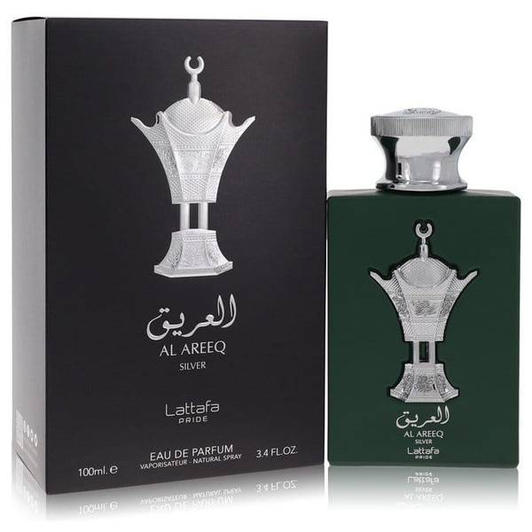 Lattafa Pride Al Areeq Silver by Lattafa Eau De Parfum Spray (Unisex) 3.4 oz (Men) V728-563524