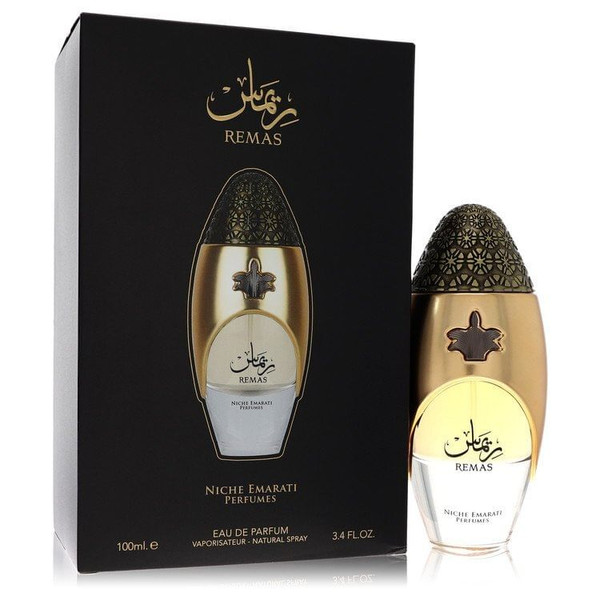 Niche Emarati Remas by Lattafa Eau De Parfum Spray (Unisex) 3.4 oz (Men) V728-565760