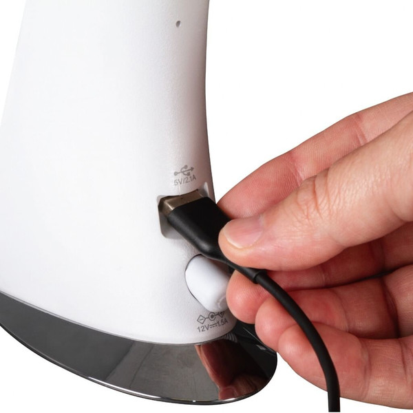 Contemporary White Sanitizing LED Desk Lamp N270-402199