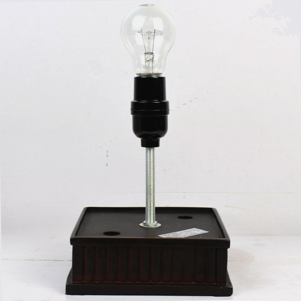 18" Tiffany Style Floral Dark Brown Base Table Lamp N270-478108