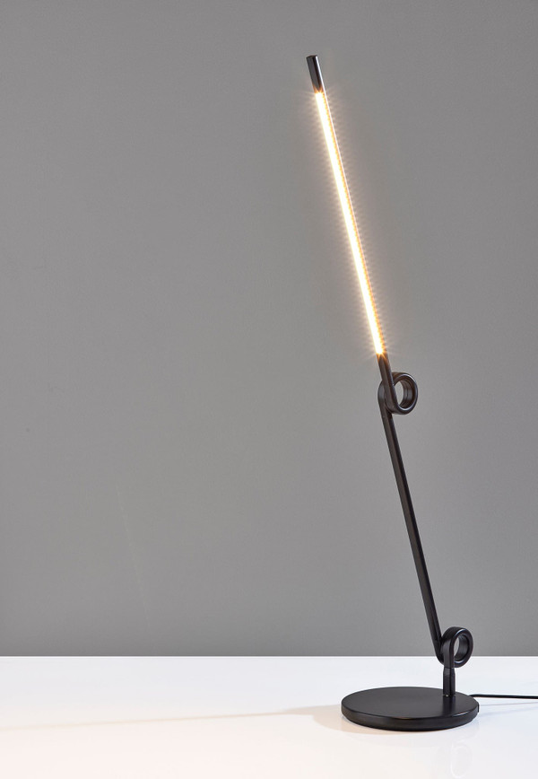 35" Black Metal Novelty Desk Lamp N270-524639