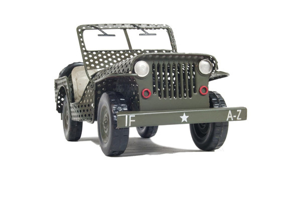 c1945 Willys CJ-2A Overland Jeep Sculpture N270-401160