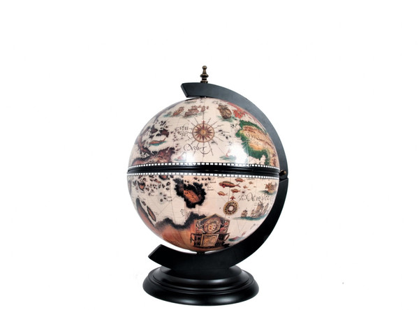 13" X 13" X 20" White Globe 13 Inches With Chess Holder N270-364356
