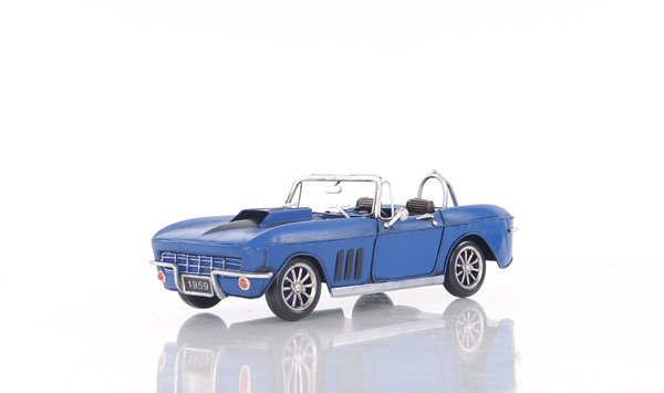 Blue Corvette Stingray Sculpture N270-401120