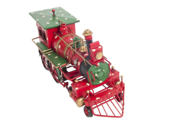 Handmade Tin Christmas Train Model N270-364190