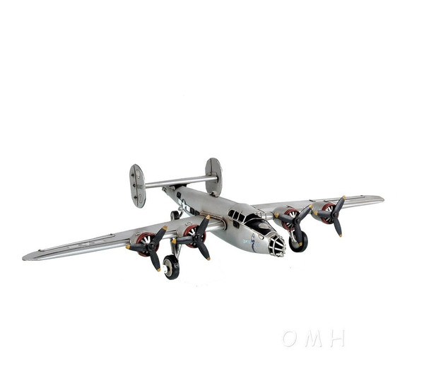 c1940 B-24 Liberator Bomber Sculpture N270-401149