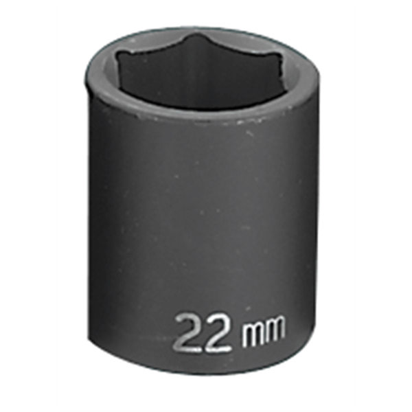 Grey Pneumatic SOC 22MM 1/2D IMP 6PT T398-GRE2022M