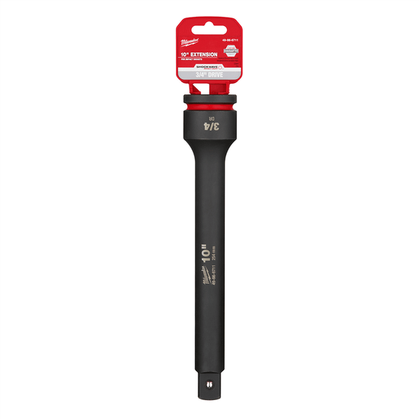 Milwaukee Tool SHOCKWAVE Impact Duty  3/4" Drive 10" Extension T398-MLW49-66-6711