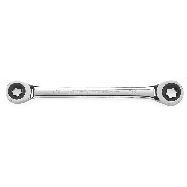 GearWrench E10 x E12 E-Torx Double Box Ratcheting Wrench T398-KDT9221