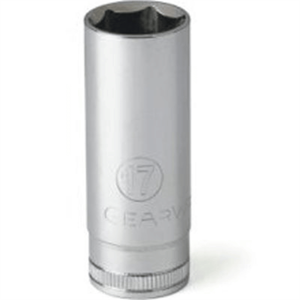 GearWrench 1/4 Inch Drive 6 Point Deep Metric Socket 5mm T398-KDT80139