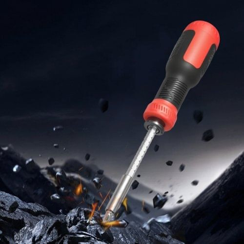 Screwdriver Set, 13 in 1 Magnetic Multi Bit Mini Nut Driver Set, Phillips, Flat Head, Torx, Square  E415-THXSBSNLSDDGF0DJI001V0