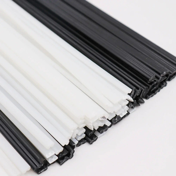 Diameter: 1.6mm - Black/White length 25cm ABS plastic welding rods for car bumper repair tools hot  F640-12000024507844431