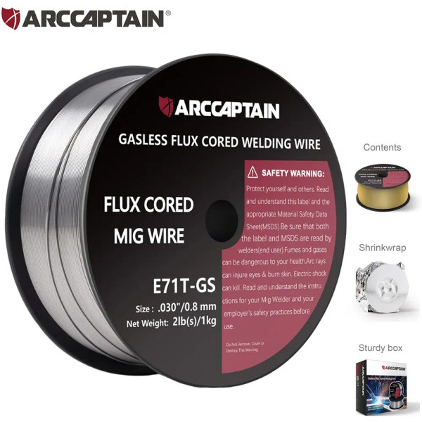 Type: Type4, Ships From: Russian Federation, Diameter: 0.1MM - ARCCAPTINA MIG Welding Wire Mild Ste F640-12000035785413922