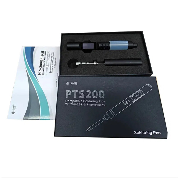 Color: Red, Ships From: CHINA - PTS200 Smart Electric Soldering Iron 100W Mini Portable Fast Heatin F640-12000037886941813