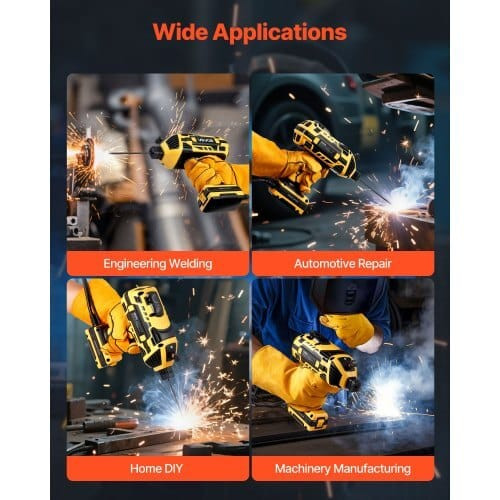 Portable Handheld Welding Machine, 20-120A Portable ARC Welder with 5-Level Current Adjustment & IG E415-YAQDZSCSHJ1257Z58V1