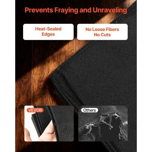 Carbon Felt Welding Blanket, 40" x 40" Flame Retardant Welding Blanket, Up to 1800?°F Heat Resistan E415-FHTZT4040INC2GWCV001V0