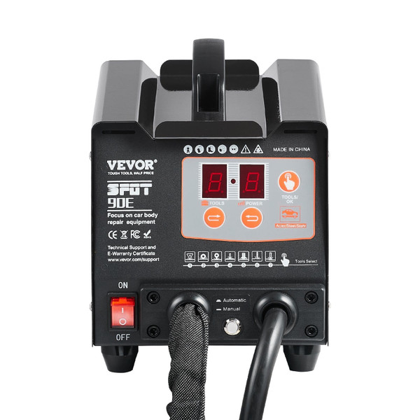 Stud Welder Dent Repair Kit, 220V 3KW Spot Welder Dent Puller with Auto/Manual Welding & 7 Versatil E415-LZHJ30KW7ZGNB45ZHV4