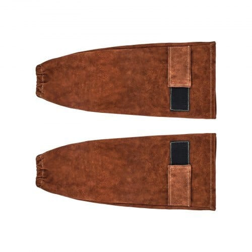 Leather Welding Sleeves, Heavy Duty Cowhide Flame Resistant Work Sleeves for Arm Protection, Heat-R E415-HJTXTXNPCPCCP5SQ9001V0