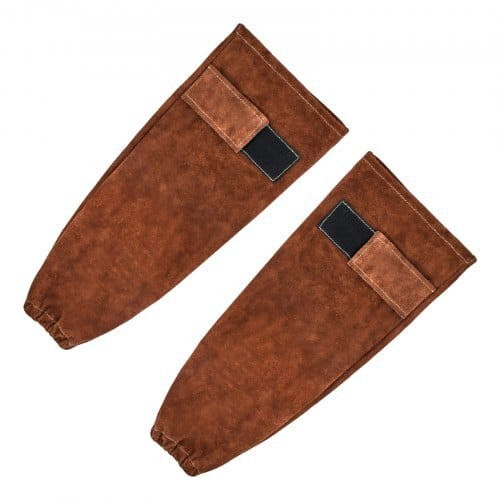 Leather Welding Sleeves, Heavy Duty Cowhide Flame Resistant Work Sleeves for Arm Protection, Heat-R E415-HJTXTXNPCPCCP5SQ9001V0