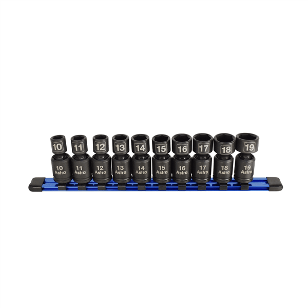 Astro Pneumatic 10 3/8IN Nano Pinless Unvrsl Impact Skt Metric T398-AST78344