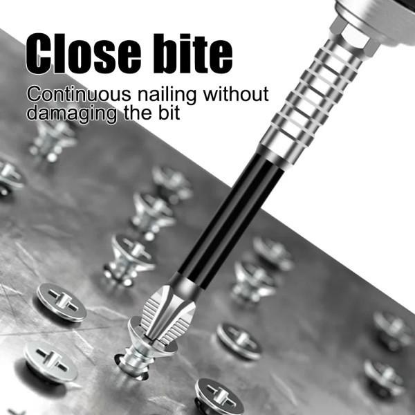Color: WHITE - K5 Non-slip High Hardness Bit S2 Strong Magnetic 5A Black Non-slip Cross Head Electr F640-12000044173899084