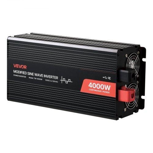4000W Power Inverter, 12V DC to 120V AC Modified Sine Wave Inverter, Solar Car Charger Converter wi E415-MCLCDPXZXNBQLLQ5N001V1