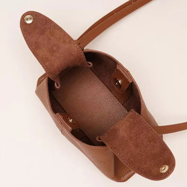 2025 Fall Winter New Top Grain Leather Square Mini Bag Single Shoulder Crossbody Bag Women Trendy V F640-3256810085213299