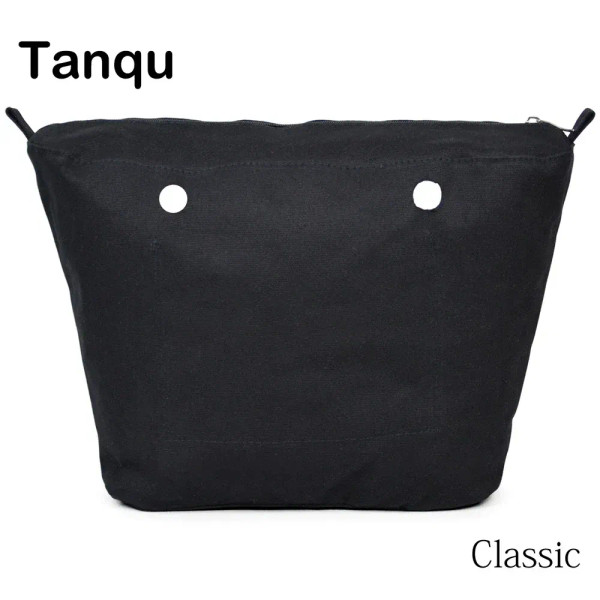 Color: Fluorescent Yellow - TANQU New Inner Lining Zipper Pocket for Classic Obag Insert with Inner F640-12000038615883288