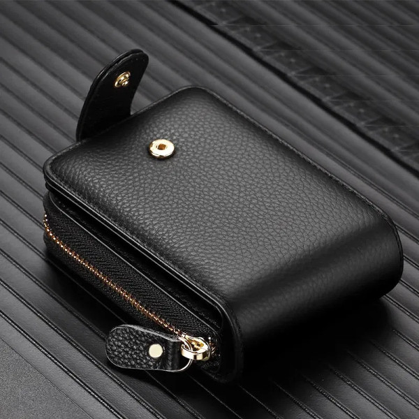 Color: black, Ships From: CHINA - Genuine Leather Driver's License ID Card Holder Wallet Male and F F640-12000034079521130