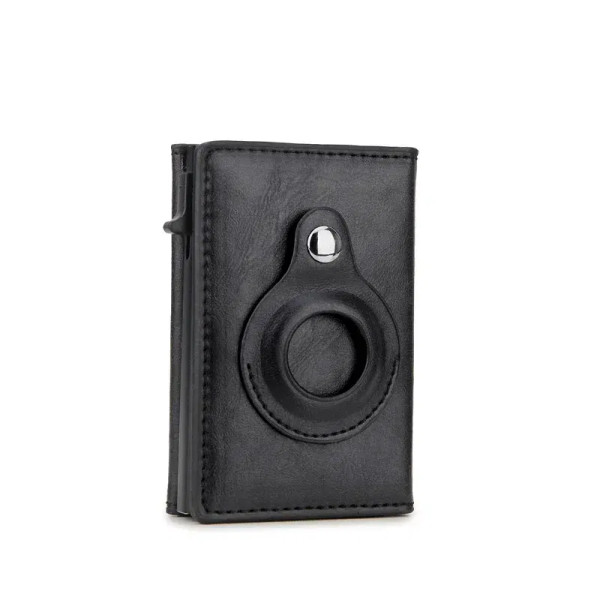 Color: Blue - Anti Theft Mens Wallet Credit Card Holder Smart Wallets for Apple Air Tag RFID Blocki F640-12000040368293468