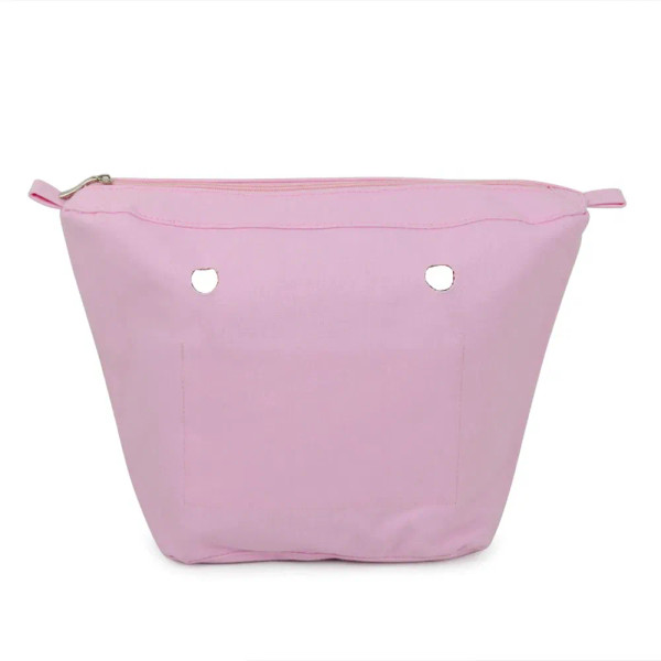 Color: Dark Khaki, Size: M, Ships From: CHINA - New 1 PC Canvas Inner O bag Organizer Insert Zipper F640-12000050687574076