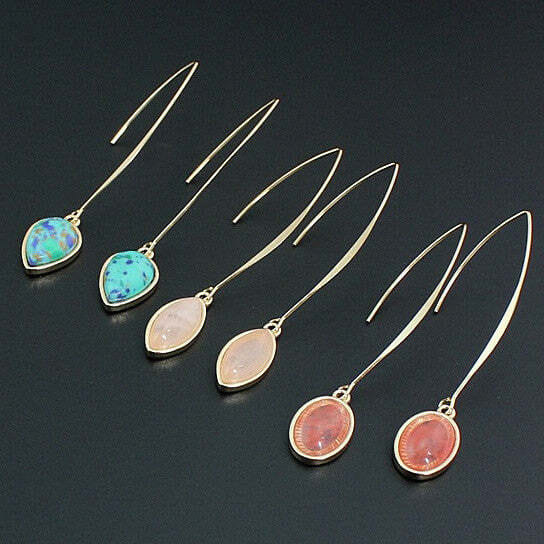 Hooked On You Gemstone Earrings Get 3 Sweet Pairs K290-22312481733