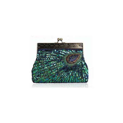 Style: Blue - Peacock Crazy Clutch Eye-catching Ensemble In 8 Colors K290-20290912773