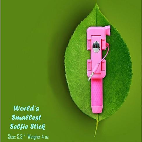 Color: Blue Mint - Candy Bar Selfie Stick World's Smallest And Guaranteed To Fit In Your Pocket K290-5750490309