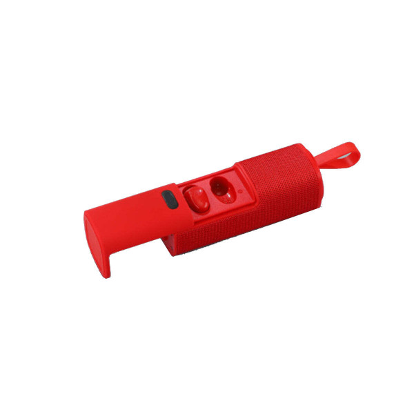 Color: RED - Triple Win 3 IN 1 Compact Size Earphone, Speaker And Power Bank K290-43738296549649