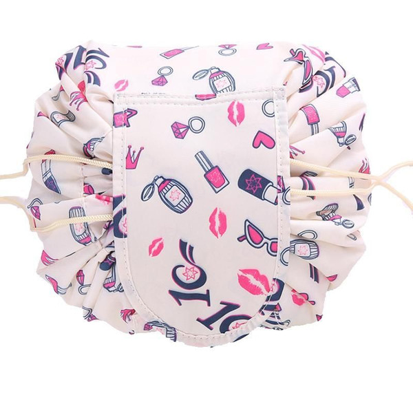 Color: Style 10 - Super Easy Cincher Makeup Bag K290-14363059519523