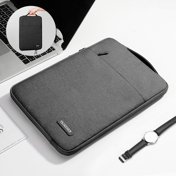 Color: Black, Size: 12inch-Portable, Style:  - Laptop bag liner bag Q119-CJBHNSNS18877-Black-12inch-Portable
