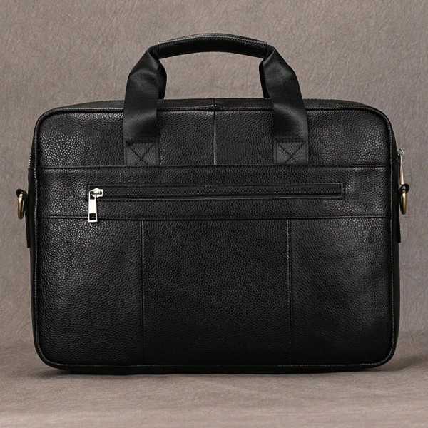 Color: green, Ships From: CHINA - Newsbirds Leather Men Briefcase Doctor Layer Business Man Laptop  F640-12000036610382724