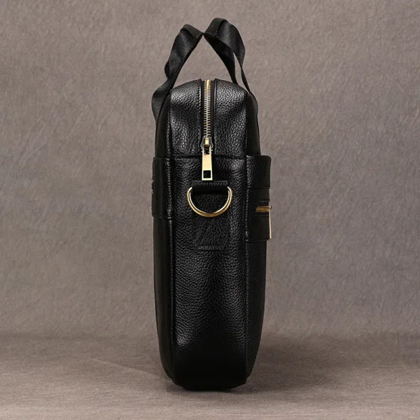 Color: Brown, Ships From: CHINA - Newsbirds Leather Men Briefcase Doctor Layer Business Man Laptop  F640-12000035733618689