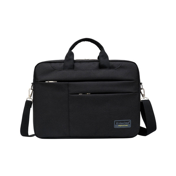 Color: Black, Size: 13 - Business men's laptop bag large capacity briefcasemillet single shoulder b Q119-CJBHNSNS00418-Black-13