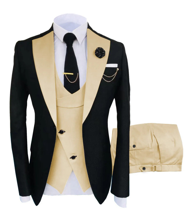 Color: MULTI, Size: One Size - New Costume Homme Popular Clothing Luxury Party Stage Men's Suit Gro F640-12000026415254222