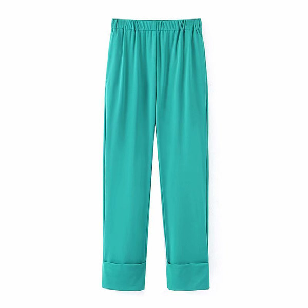 Color: Trousers, Size: S - Long Blazer With Pockets And Rolled Hem Trousers Q119-CJTZ111379104DW