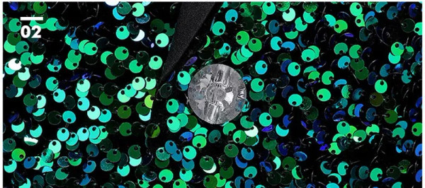 Color: Silver, Size: XL - Shiny Green Sequins Bling Glitter Blazer Men 2023 Shawl Collar One Button F640-12000031695652571