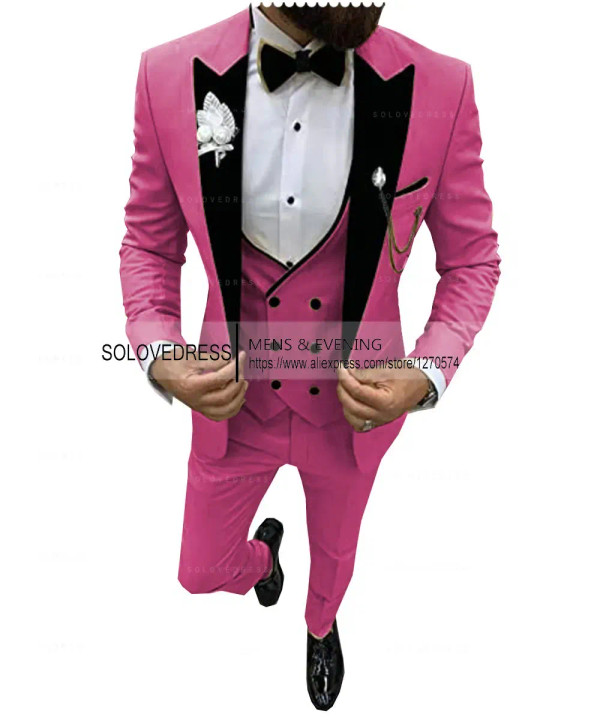 Color: Dark Grey, Size: S - Suits for Mens 2024 Casual Business Suit High-end Social Formal Suit 3  F640-12000030767705556