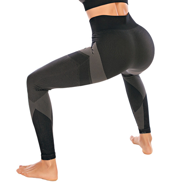 Color: Black, Clothes style: Leggings-S, Size:  - Sports Underwear Women Shockproof Gathering High- Q119-CJTZ116992803CX
