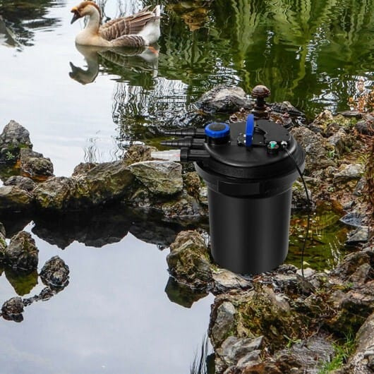 4000 Gallons Pond Pressure Bio Filter with 13W UV Light B593-EP21559