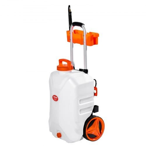 Battery-Powered Sprayer with Wheeled Cart, 10 Gallons Electric Weed Sprayer, Adjustable 0-80 PSI, Y E415-TCSPWQBCSPPPKWTA3001V1