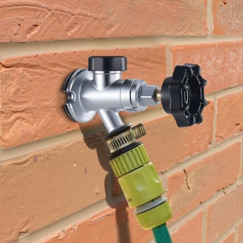 12-Inch Frost-Free Sillcock, 1/2" PTC x 3/4" MHT Hose Bibb, Anti-Siphon Lead-Free Brass Valve, Push E415-FHXWSRGWZ12IPMGPK001V0