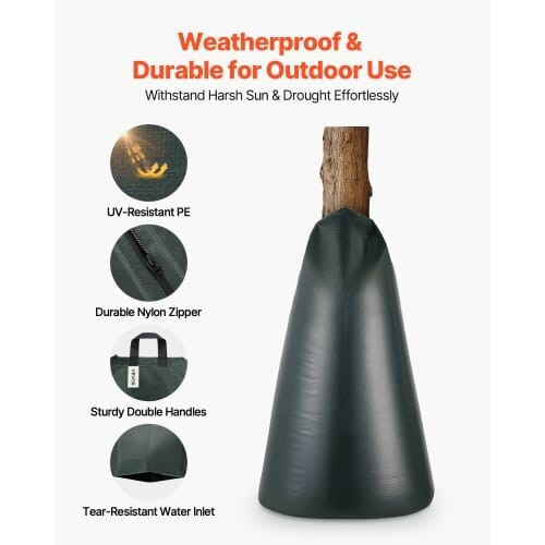20 Gallon Tree Watering Bags, 8 Pack 3-4 Hours Slow Release Gator Bags for Trees, Heavy Duty PE Tre E415-DSJSD20GAL8J54JQ9001V0
