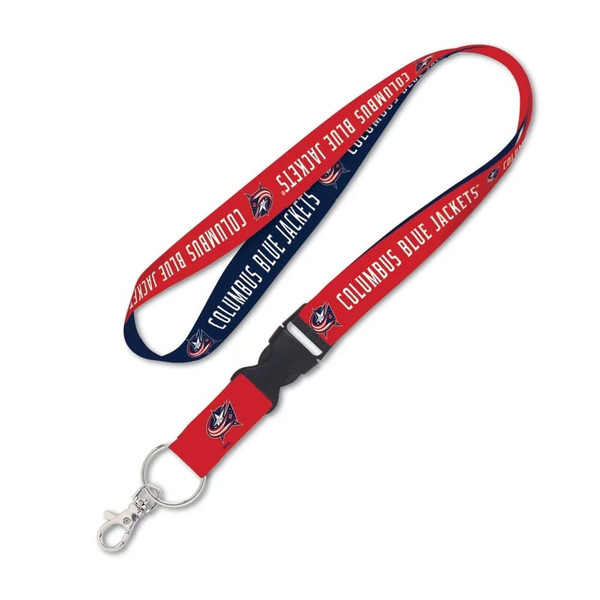 Columbus Blue Jackets Lanyard with Detachable Buckle - Special Order Z157-3208534891